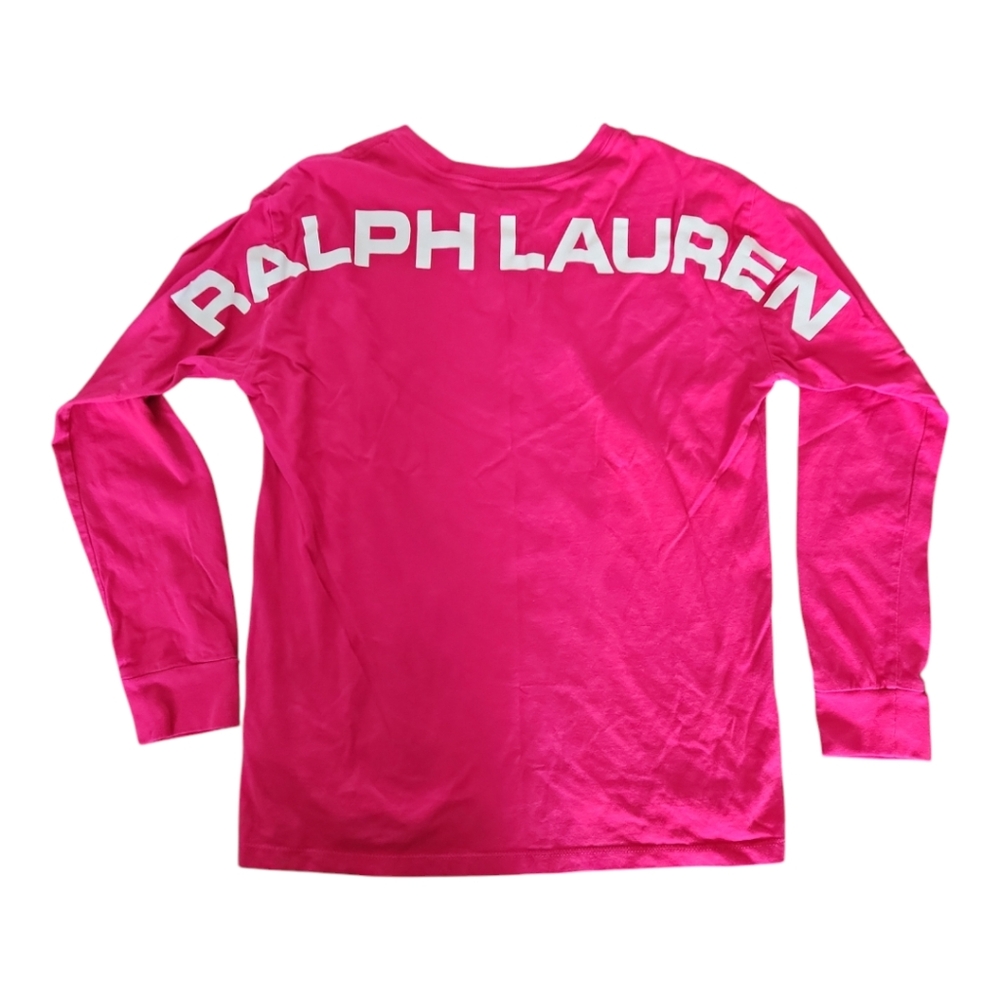 Ralph Lauren Kids Pink Long Sleeve Tee